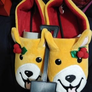 Kids Corgi slippers